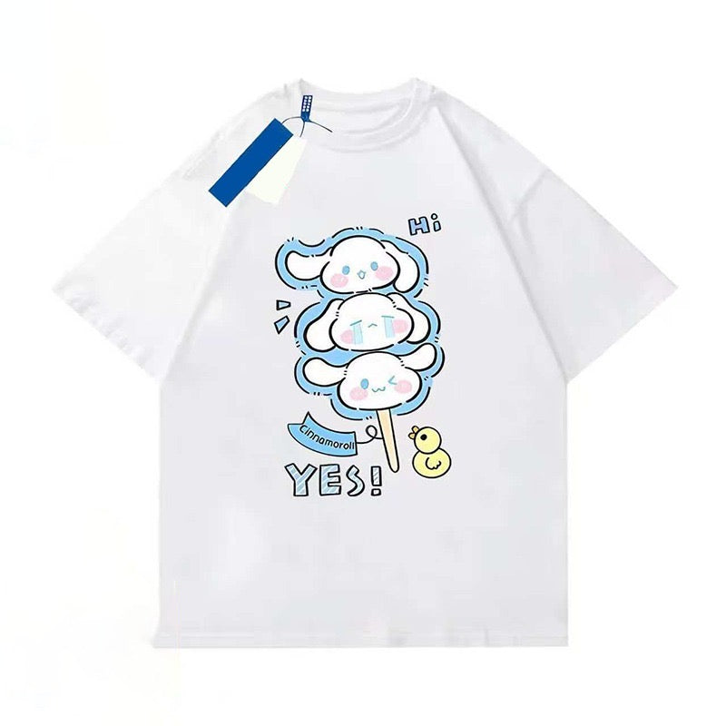 Remera de algodón detalle cinnamon roll