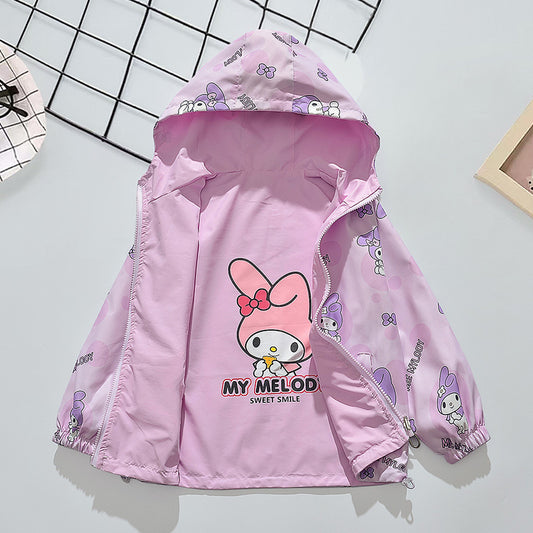 Campera impermeable doble faz My Melody