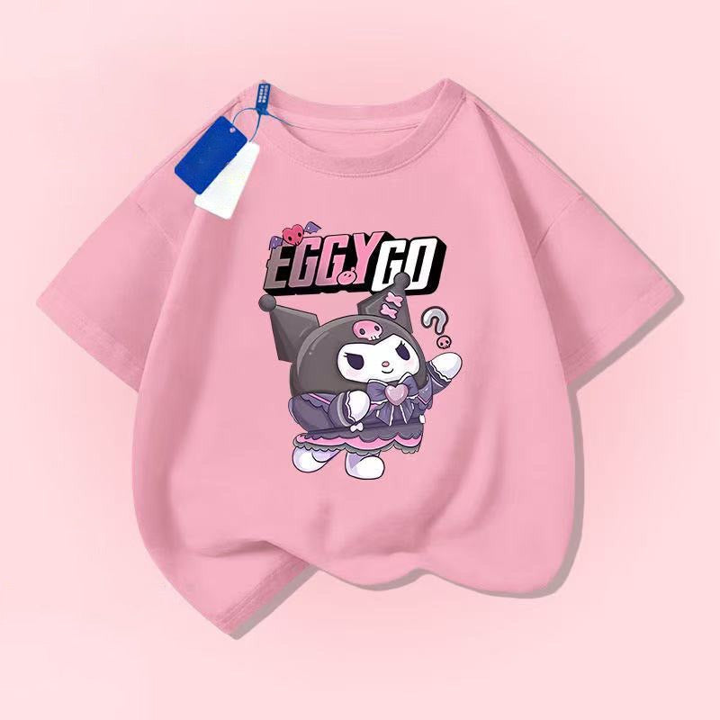 Remera algodón rosa de Kuromi