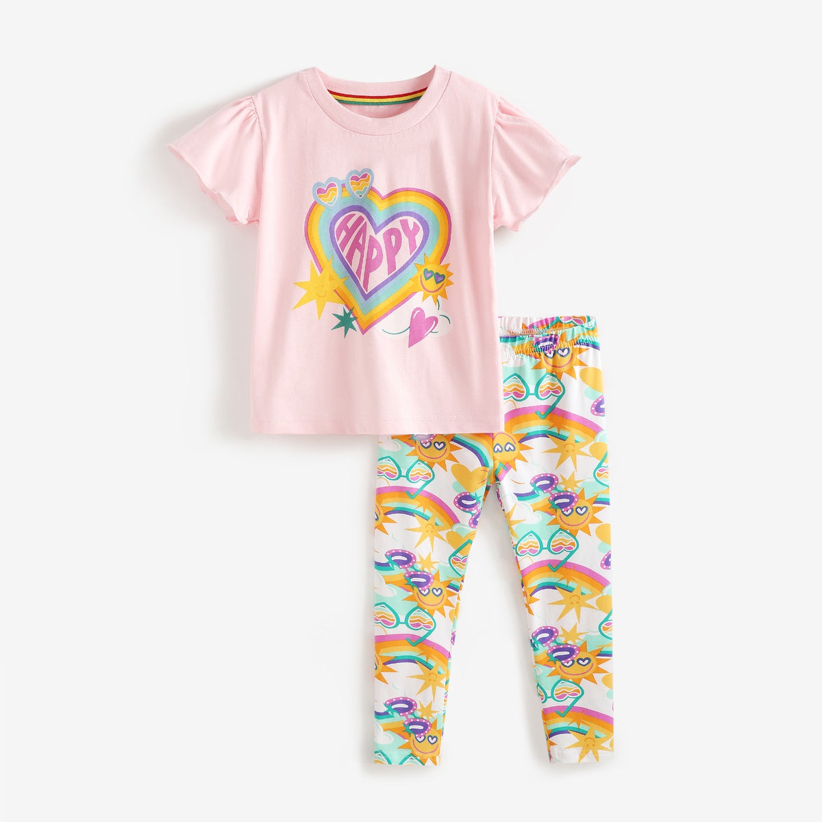 Conjunto de calza con remera 100% de algodón marca malwee